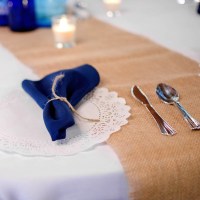 DIY Burlap Table Runners
