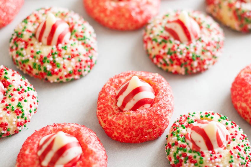 Candy Cane Christmas Cookies | Thrifty Below