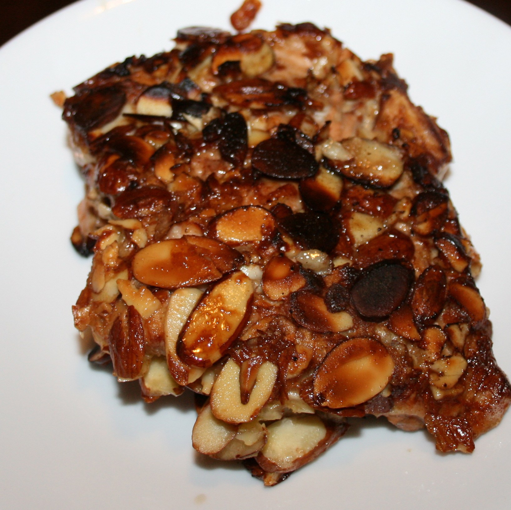Teriyaki Almond-Crusted Salmon