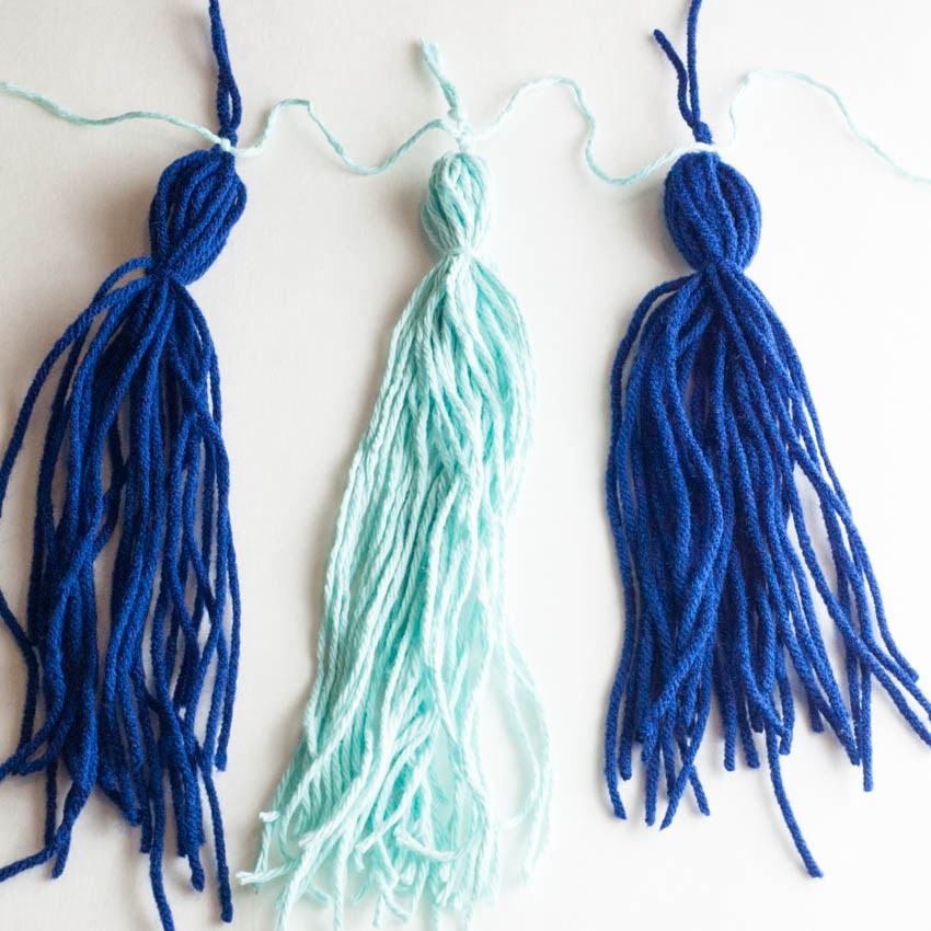Yarn Tassel Garland
